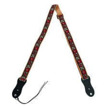 Minotaur Floral RedRibbon Ukulele Strap