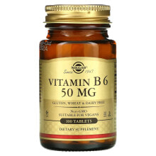 Vitamin B6, 25 mg, 100 Tablets