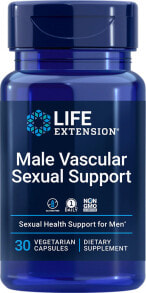 Витамины и БАДы для мужчин Life Extension Male Vascular Sexual Support Пищевая добавка для здоровья мужской половой системы 30 капсул