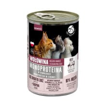 PET REPUBLIC Monoprotein beefsauce wet cat food 400g