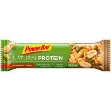Протеиновые батончики и перекусы pOWERBAR Natural Protein 40g 1 Unit Salty Peanut Crunch Vegan Bar