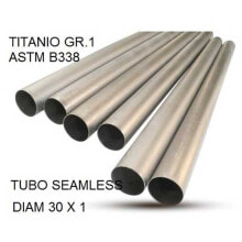 Запчасти и расходные материалы для мототехники GPR EXHAUST SYSTEMS Titanium Seamless Tube 1000x30x1 mm