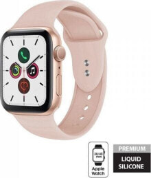 Ремешки для умных часов Crong Crong Liquid Band - Apple Watch Band 38/40 mm (pink sand)