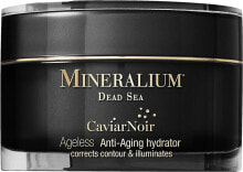 Feuchtigkeitsspendende Anti-Aging Gesichtscreme mit schwarzem Kaviar - Mineralium Caviar Noir Anti-Aging Hydrator