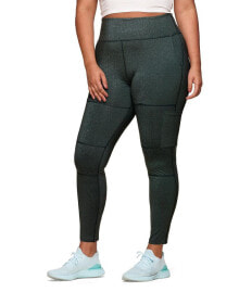 Купить женские брюки Walkpop: Plus Size Haley Compression Active Legging With Multi Pocket Detail