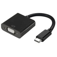 AISENS USB-C To VGA M/H 15 cm