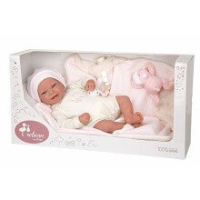 MUÑECAS ARIAS 45 cm Viviane With Blanket And Plush Toy baby doll