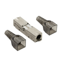 Кабели и разъемы для аудио- и видеотехники LogiLink MP0046 коннектор Серый