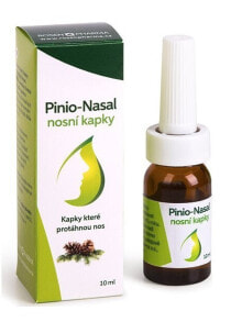 Витамины и БАДы от простуды и гриппа Rosenpharma Pinio-Nasal Назальные капли с эфирными маслами 10 мл