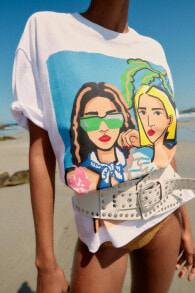 Girls print t-shirt