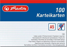 Herlitz FILE CARDS A5 / 100K LIN HER BIA FOL - 1150507