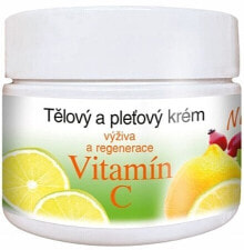 Regenerierende und weichmachende Creme mit Vitamin C - Bione Cosmetics Vitamin C Body & Face Cream