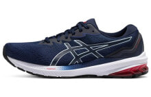 Asics GT-1000 11 耐磨透气 低帮 跑步鞋 蓝色 2E宽 / Кроссовки Asics GT-1000 11 2E 1011B355-403