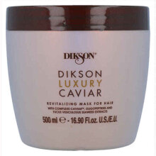 Маски и сыворотки для волос dikson Muster Luxury Caviar Revitalizing Hair Mask Восстанавливающая маска для волос с экстрактом водорослей 500 мл