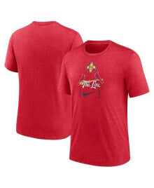 Nike men's Red St. Louis Cardinals 2024 City Connect Tri-Blend T-Shirt