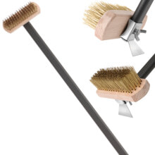 Pizza oven cleaning brush with copper bristles, length 1320 mm - Hendi 525593