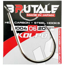 KOLPO Brutale N004 Barbed Single Eyed Hook