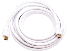 Nippon Labs 4K HDMI Cable 20 ft. - White HDMI 2.0 Cable, Supports 1080p, 3D, 216