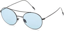 Мужские солнцезащитные очки Мужские очки солнцезащитные Giorgio Armani Okulary "AR6050" голубые очки овальные