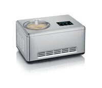 SEVERIN EZ 7405 - Compressor ice cream maker - 2 L - 30 min - 1 bowls - Stainless steel - Touch