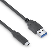 PureLink IS2601-005 USB кабель 0,5 m USB 3.2 Gen 1 (3.1 Gen 1) USB C USB A Черный