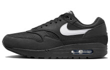 Nike Air Max 1 Black White Swoosh