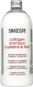 Shampoo ohne SLES/SLS mit Kollagen - BingoSpa Collagen Shampoo With Fruit Acids