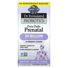 Витамины и БАДы для женщин Garden of Life, Dr. Formulated Probiotics, Once Daily Prenatal, 30 Vegetarian Capsules