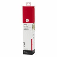 Cricut Smart Iron-On - Heat transfer vinyl roll - Red - Monochromatic - Glossy - 330 mm - 2700 mm