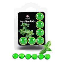 Интимные кремы и дезодоранты Brazilian Balls Set 6  Mint
