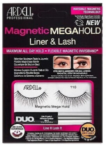 False eyelashes and glue