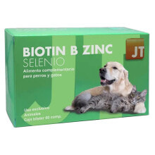 Купить товары для собак JTPHARMA: JTPHARMA Biotin B Zn Se Pet Supplement 60 Units