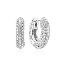 Купить серьги Sif Jakobs: Sparkling silver rings with Carrara zircons SJ-E247-CZ