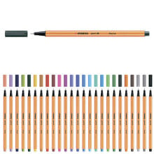 Письменные ручки sTABILO Point 88 капиллярная ручка Зеленый 88-63