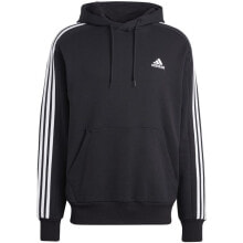 Adidas Essentials French Terry 3-Stripes Hoodie M IC0435