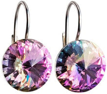 Женские ювелирные серьги Silver earrings 31106.5 vitrail light