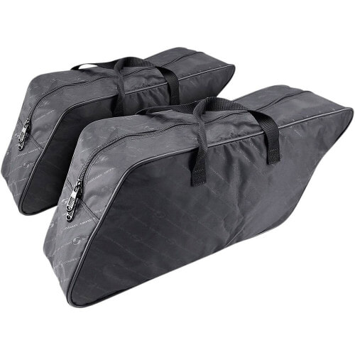 SADDLEMEN Harley Davidson FLH Saddlebag Liner Set Motorcycle Bag ...