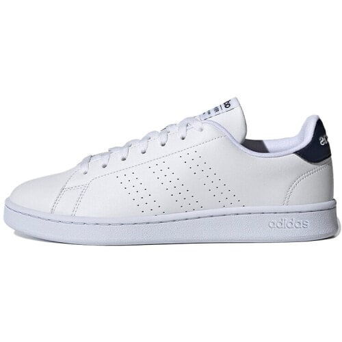 Adidas advantage black deals and white