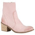 Фото #2 товара Diba True Majestic Zippered Booties Womens Pink Casual Boots 36816-680