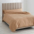 Фото #5 товара Комплект чехлов для одеяла Alexandra House Living Amán Светло-коричневый 135/140 кровать 2 Предметы