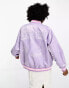 Фото #2 товара Aape By A Bathing Ape varsity jacket in purple