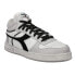 Фото #3 товара Diadora Magic Basket Demi Cut Icona High Top Mens Grey, White Sneakers Casual S
