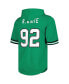 ფოტო #3 პროდუქტის Men's Reggie White Kelly Green Philadelphia Eagles Retired Player Name and Number Mesh Hoodie T-shirt