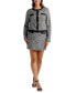 ფოტო #5 პროდუქტის Juniors' Bouclé Pull-On Mini Skirt