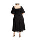 ფოტო #2 პროდუქტის Plus Size Inez Dress