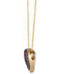 ფოტო #2 პროდუქტის GODIVA x Le Vian® Strawberry and Chocolate Heart Pendant Necklace Featuring Passion Ruby (3/4 ct. t.w.) & Chocolate Diamond (1/10 ct. t.w.) in 14k Gold