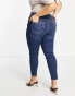 Фото #3 товара Vero Moda Curve skinny jean in mid blue