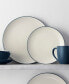 Colorwave Coupe 16-Pc. Dinnerware Set, Service for 4