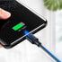Kabel przewód przejściówka USB - USB-C Quick Charge 3.0 3A 0.25m czarny