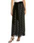 Фото #1 товара The Kooples Pleated Maxi Skirt Women's Black 1